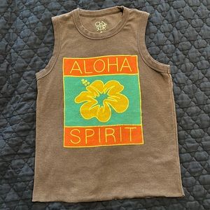 Cha Sor Anthropologie Aloha Tank Top